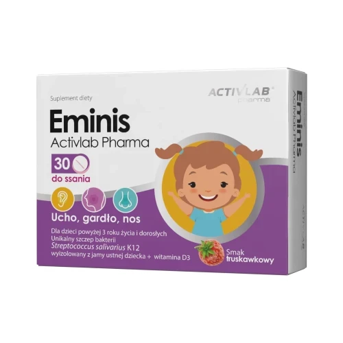 Eminis 30 tabletek do ssania  Activlab Pharma
