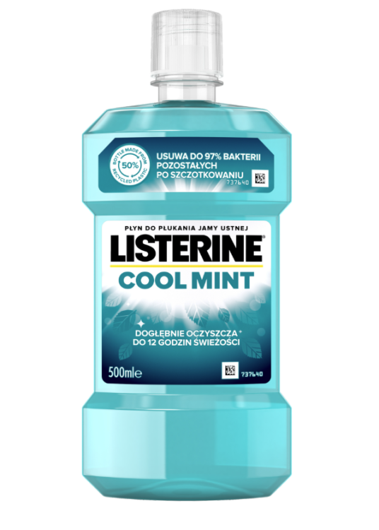 Listerine Cool Mint płyn do płukania ust 500 ml