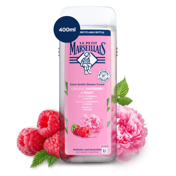 Le Petit Marseillais Malina i Piwonia Żel pod prysznic 400ml