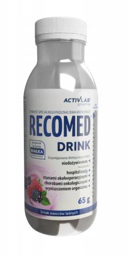 RECOMED DRINK smak owoców leśnych butelka 65 g