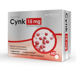 Cynk 15mg 60tabl. Activlab
