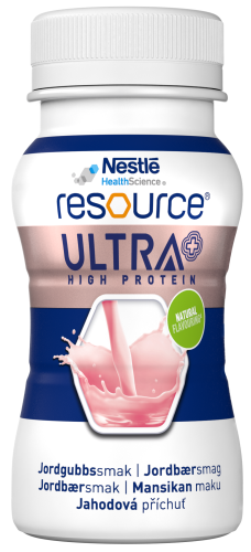 Resource® Ultra+ 200 ml, płyn Truskawka 4x200ml