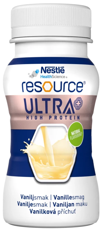 Resource® Ultra+ 200 ml, płyn, Wanilia, 4x200ml