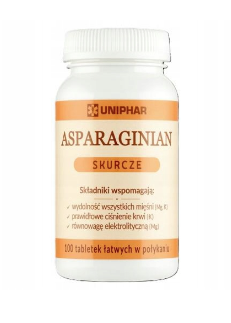 Asparaginian Skurcze (100tabl.)